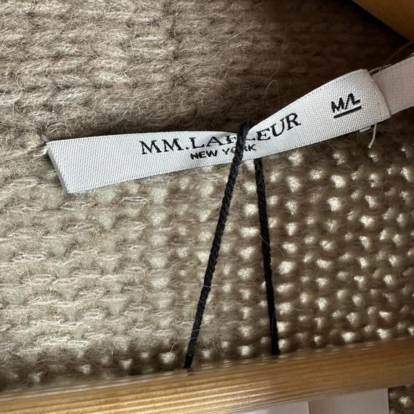 M.M La Fleur The Frederick Cardigan Yak Baby Alpaca Size M/L - Picture 4 of 15